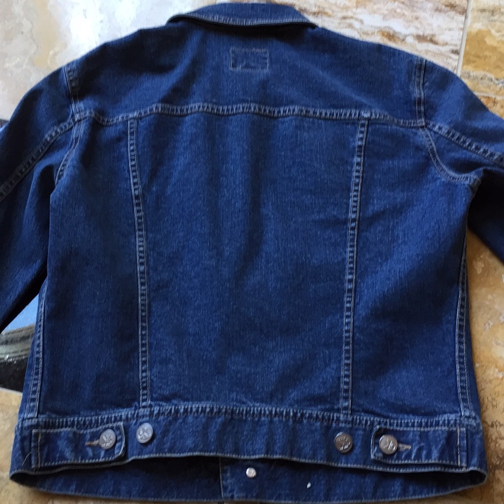Calvin Klein Basic Jean Jacket Vguc No Flaws Noted - image 6